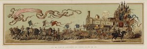 50. Jahrestag der belgischen Eisenbahnen von Armand Jean Heins