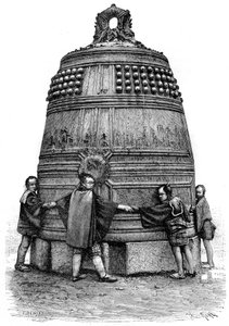 Eine Glocke aus dem Shiba-Viertel, Tokio, Japan, 1895 von Armand Kohl
