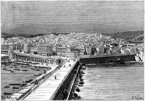 Algier, Algerien, ca. 1890 von Armand Kohl
