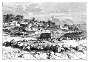 Berg Hermon, Syrien, 1895
