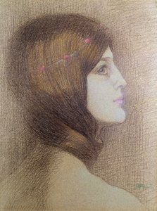 Porträt einer Frau von Armand Point