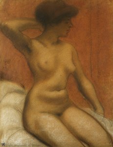 Sitzender Akt von Armand Rassenfosse