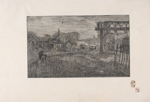 La Gare de Valmondois (Der Bahnhof von Valmondois) 1893
