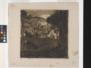 Der Abend oder Die Ährenleserin von Armand Séguin