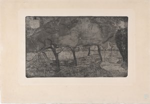 Les Pommiers (Die Apfelbäume) 1893 von Armand Séguin