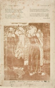 Drei bretonische Frauen mit Säuglingen von Armand Séguin