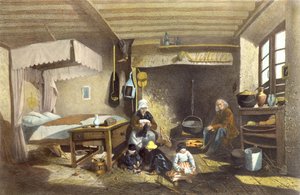Innenansicht eines Hauses in Royat