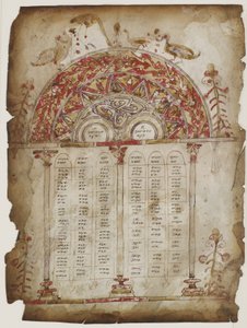 Kanontafeln aus einem Evangelium von Armenian School
