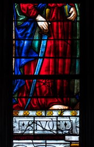 Sainte-Marie-Kathedrale, Auch, Gers, 2018 (Buntglasfenster)