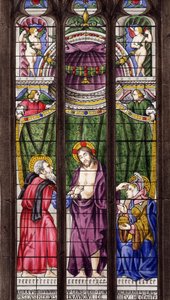 Der Unglaube des Heiligen Thomas, Gemälde von Arnaut Demole, Kathedrale von Auch von Arnaud de Moles