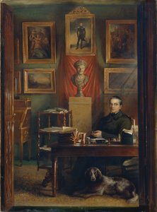Porträt von Graf Dmitry Petrovich Buturlin 1790-1849, 1851 von Arnold Abramovich Zelensky