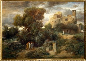 Die Pilger auf dem Weg nach Emmaus
