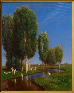 Ein Sommertag von Arnold Böcklin