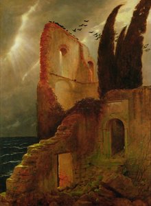 Ruine am Meer