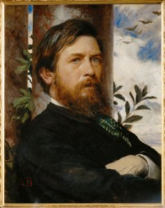 Selbstporträt von Arnold Bocklin