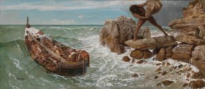 Odysseus und Polyphem von Arnold Böcklin