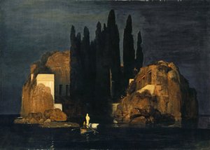 Die Toteninsel von Arnold Böcklin