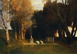 Heiliger Hain von Arnold Böcklin