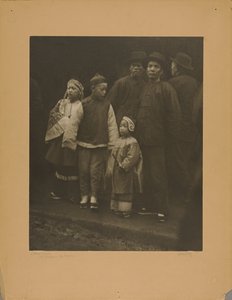 Eine gemischte Menge, Old Chinatown - San Francisco von Arnold Genthe