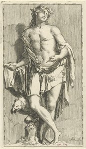 Personifikation der Dichtkunst (Digtkonst) von Arnold Houbraken