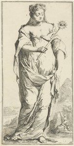 Personifikation der Züchtigkeit von Arnold Houbraken