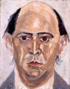 Arnold SCHOENBERG - Selbstporträt österreichischer Komponist (1874 - 1951)