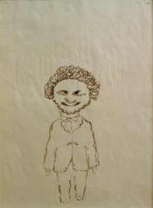 Karikatur 4 von Arnold Schönberg