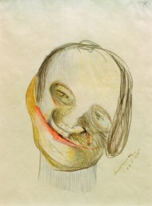 Karikatur 8 von Arnold Schönberg