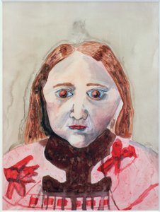 Porträt eines Mädchens von Arnold Schönberg