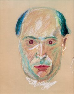 Selbstporträt von Arnold Schönberg