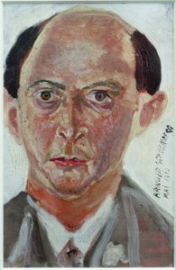 Selbstporträt von Arnold Schönberg
