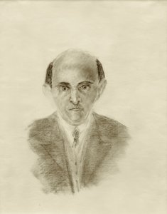 Selbstporträt von Arnold Schönberg
