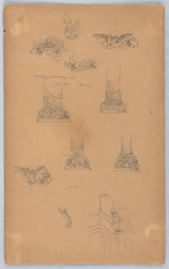 Architektonische Details von Arnold William Brunner