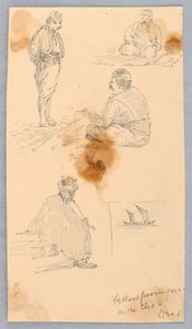 Mitreisende auf der Cleo von Arnold William Brunner