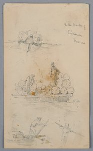 Im Hafen von Catania von Arnold William Brunner