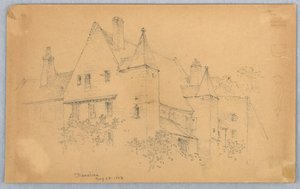 Skizze von Beaulieu von Arnold William Brunner
