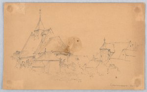 Skizze von Chenonceaux