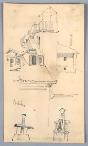 Skizzen in Mailand von Arnold William Brunner