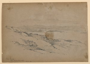 Blick nach Norden vom Green Mountain von Arnold William Brunner