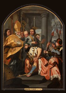 Pfarrkirche (Parochiekerk Onze-Lieve-Vrouw). Innenansicht. Gemälde. Arnold Van Westerhout.