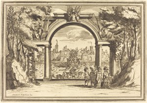 Il Greco in Troia: Platte 1 von Arnold von Westerhout