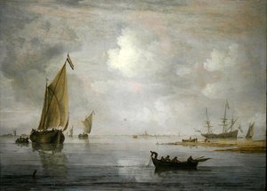 Netze einholen von Arnoldus van Anthonissen