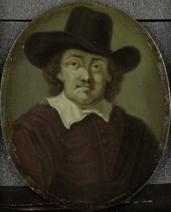 Porträt von Jeremias de Decker, Dichter in Amsterdam von Arnoud van Halen