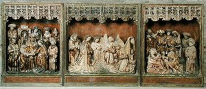 Altarbild, aus Kalkar, Niederrhein, ca. 1483