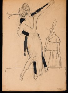 Tänzer von Aroldo Bonzagni