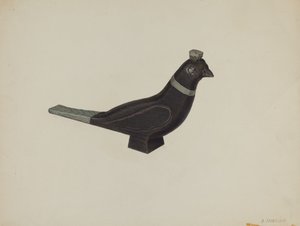 Pa. Deutscher Spielzeugvogel von Arsen Maralian