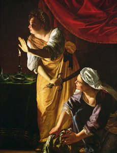 Judith und ihre Magd mit dem Kopf des Holofernes, ca. 1625
