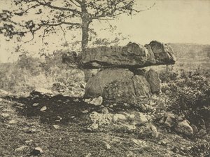 Dolmen, Cap del Puetch, Ariège, Frankreich