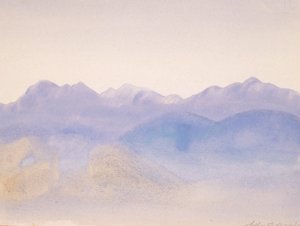 Blauer Nebel von Arthur B. Davies