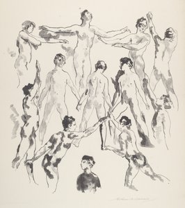 Zwölf Männer von Arthur B. Davies